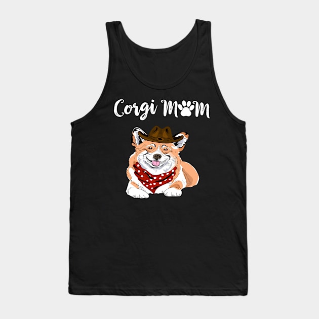 Corgi Mom (270) Tank Top by Drakes